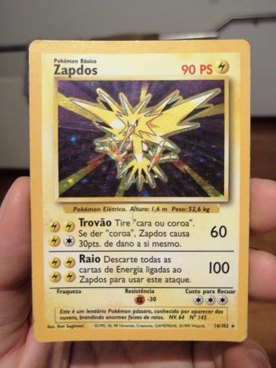 Zapdos [1st Edition] #16 photo