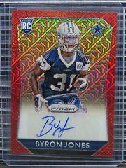 Byron Jones [Mojo Red Prizm] Football Cards 2015 Panini Prizm Rookie Signatures Prices