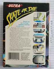 Box Back | Skate or Die NES