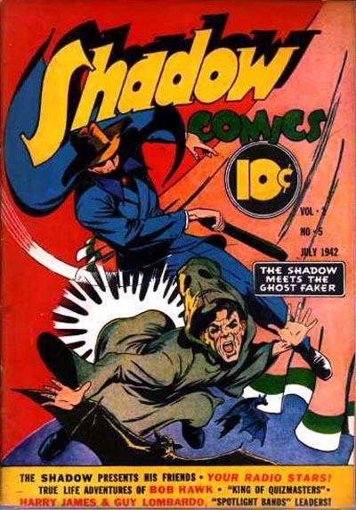 Shadow Comics Vol. 2 #5 (1942) Comic Books Shadow Comics