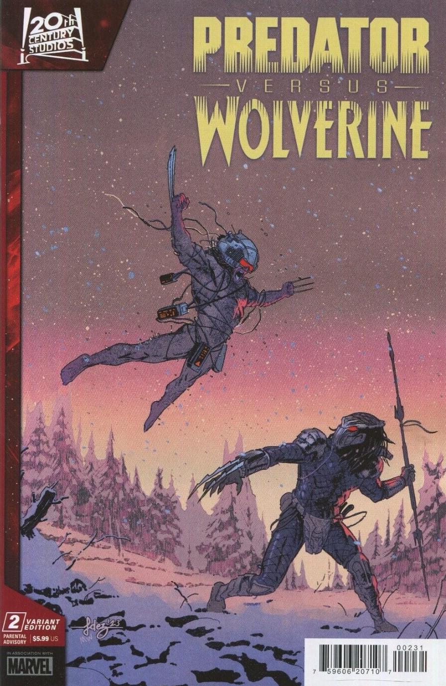 Predator Vs. Wolverine [Fernandez] #1 (2023) Prices | Predator Vs