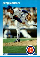 Greg Maddux Baseball Cards 1987 Fleer Update Prices