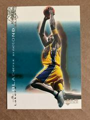 kobe Bryant #38 Basketball Cards 2000 Upper Deck Black Diamond Prices