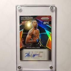 Kevin Holland [Red] Ufc Cards 2021 Panini Prizm UFC Octagon Signatures Prices