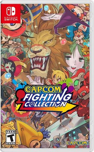 Capcom Fighting Collection Cover Art