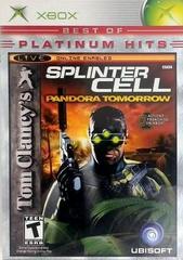 "Best Of" Cover | Splinter Cell Pandora Tomorrow [Platinum Hits] Xbox