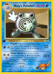 Misty's Poliwhirl [1st Edition] #53 Pokemon Gym Heroes Prices