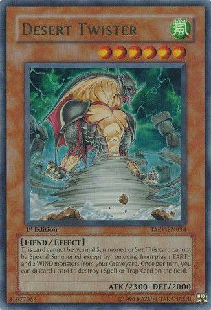 Desert Twister [1st Edition] TAEV-EN034 YuGiOh Tactical Evolution