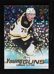Connor Clifton [Speckled Rainbow Foil] #243 Hockey Cards 2019 Upper Deck Prices