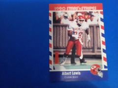 Albert Lewis #8 Football Cards 1990 Fleer Stars N Stripes Prices