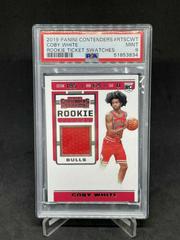 Coby White Basketball Cards 2019 Panini Contenders Rookie Ticket Swatches Prices