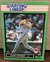 Cory Snyder Baseball Cards 1989 Kenner Starting Lineup Prices
