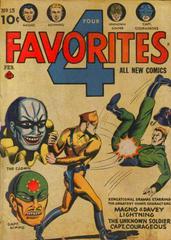 Four Favorites #13 (1944) Comic Books Four Favorites Prices