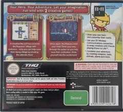 Back Of Case | Drawn To Life: Collection PAL Nintendo DS