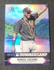 Marco Luciano Baseball Cards 2021 Bowman Chrome 2020 Summer Camp Prices