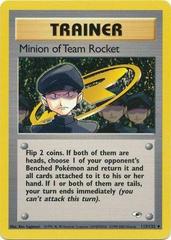 Minion of Team Rocket #113 Pokemon Gym Heroes Prices