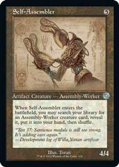 Self-Assembler [Schematic Foil] Magic Brother's War Retro Artifacts Prices