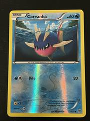 Carvanha [Reverse Holo] Pokemon Plasma Storm Prices