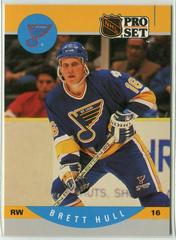 Brett Hull #1 Hockey Cards 1990 Pro Set Prices