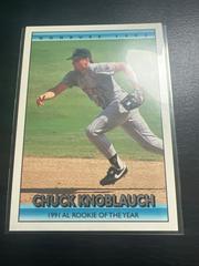 Chuck Knoblach #BC5 Baseball Cards 1992 Donruss Prices