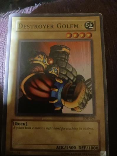 Destroyer Golem [1st Edition] SDK-028 photo