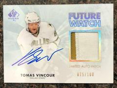 Tomas Vincour [Autograph] Hockey Cards 2011 SP Authentic Prices