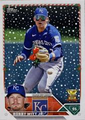 Bobby Witt Jr. [SR Variation] #H102 Baseball Cards 2023 Topps Holiday Prices