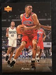 Allan Houston Basketball Cards 1995 Upper Deck Prices