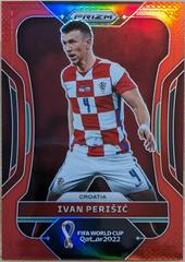 Front (Red) | Ivan Perisic [Red] Soccer Cards 2022 Panini Prizm World Cup