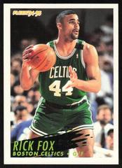Rick Fox #13 Basketball Cards 1994 Fleer Prices