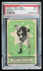 Marvin Wentworth [Series B] Hockey Cards 1933 O-Pee-Chee Prices