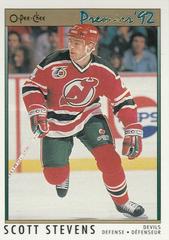 Scott Stevens #84 Hockey Cards 1991 O-Pee-Chee Premier Prices