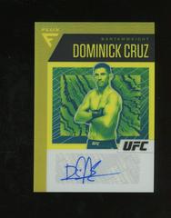 Dominick Cruz [Gold] #FA-DCZ Ufc Cards 2021 Panini Chronicles UFC Flux Auto Prices