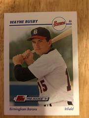 Wayne Busby #52 Baseball Cards 1991 Impel Line Drive Pre Rookie AA Prices