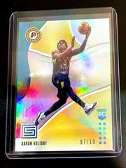 Aaron Holiday [Gold] #130 Basketball Cards 2018 Panini Status Prices