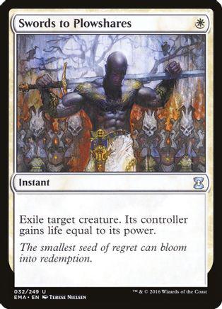 Swords to Plowshares [Foil] Magic Eternal Masters