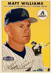 Matt Williams #40 Baseball Cards 2000 Fleer Tradition Prices