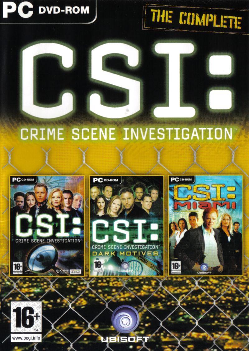 The Complete CSI: Crime Scene Investigation PC Games