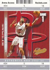 Cuttino Mobley Basketball Cards 2003 Fleer Authentix Prices