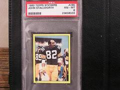 John Stallworth #265 Football Cards 1982 Topps Stickers Prices