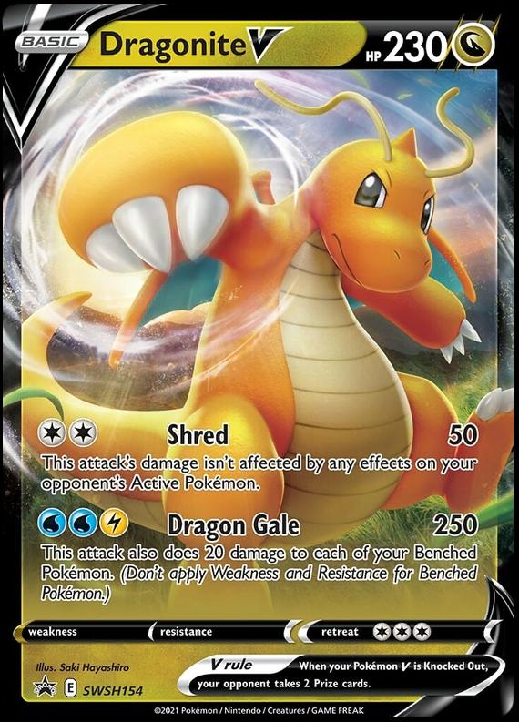 Dragonite V #SWSH154 Prices | Pokemon Promo | Pokemon Cards