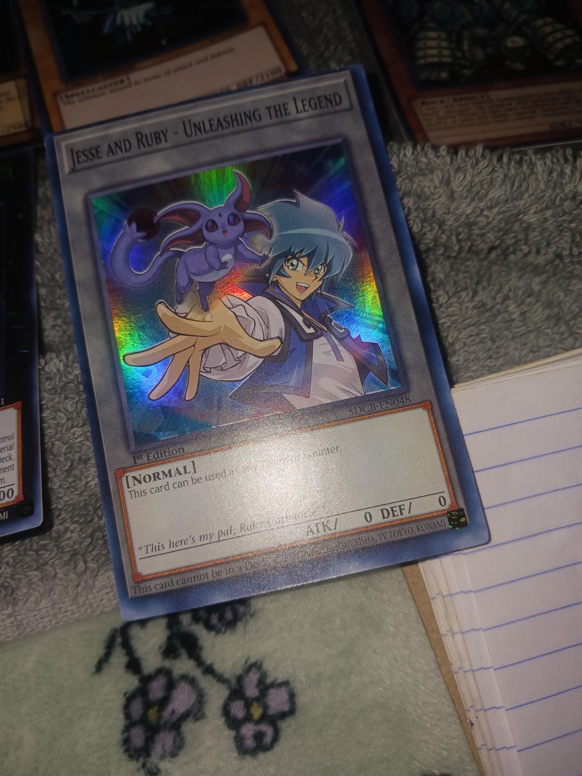 Jesse and Ruby - Unleashing the Legend | Ungraded | YuGiOh Structure ...