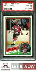 Dave Lewis Hockey Cards 1984 O-Pee-Chee Prices