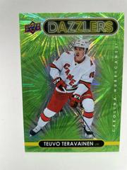 Teuvo Teravainen [Green] Hockey Cards 2021 Upper Deck Dazzlers Prices