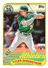 Tyler Soderstrom #89B-100 Baseball Cards 2024 Topps 1989 Prices