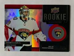 Spencer Knight #RR-6 Hockey Cards 2022 Upper Deck Rookie Retrospective Prices