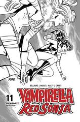 Vampirella / Red Sonja [1:40 Romero Sketch] #11 (2020) Comic Books Vampirella / Red Sonja Prices