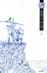 Manifest Destiny [Skybound Blue Line Sketch] #1 (2013) Comic Books Manifest Destiny Prices