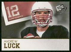 Andrew Luck [Gold] #30 Football Cards 2012 Press Pass Prices