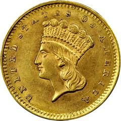 1858 Coins Gold Dollar Prices